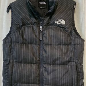 The North Face WOMENS's Striped Black Vest